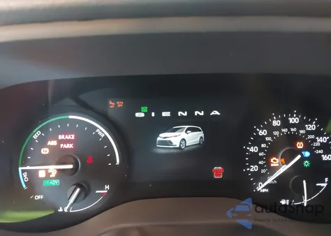 2025 Toyota Sienna Le z USA, uszkodzony, nr VIN 5TDBSKFC9SS211178